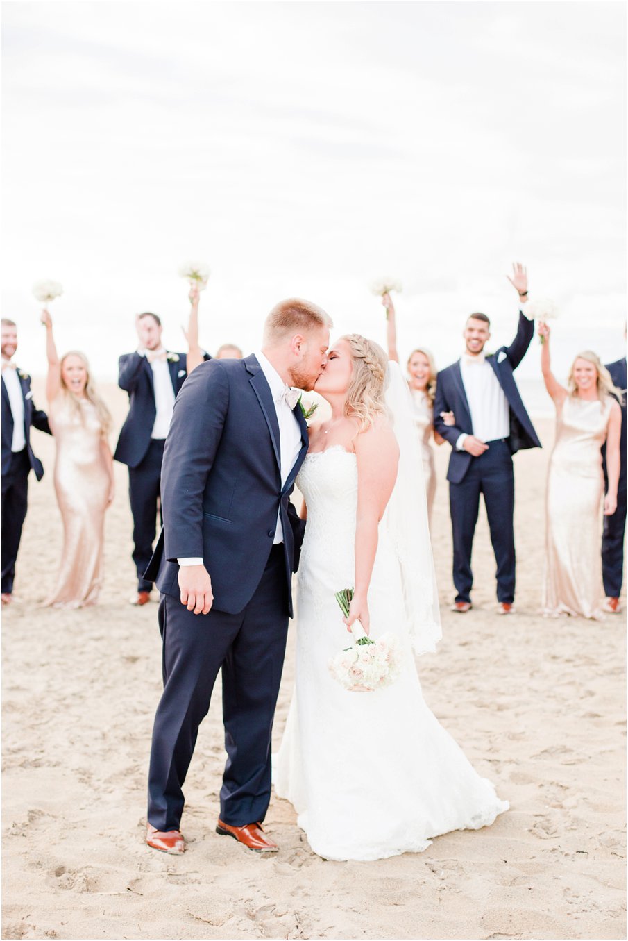 A Glamorous Shifting Sands Wedding | Virginia Beach Wedding Photographer